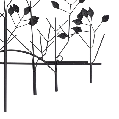 24" X 39" Traditional Metal Nature Wall Decor Brown - Olivia & May 3 24" X 39" Traditional Metal Nature Wall Decor Brown - Olivia & May