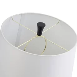 Logan Pear Shaped Sleek Table Lamp With Fabric Shade Black/White - StyleCraft 9 Logan Pear Shaped Sleek Table Lamp With Fabric Shade Black/White - StyleCraft -Fashion Home Decor Store GUEST 391e5e1a 4b09 41bd 9ffd 763b28ceddce