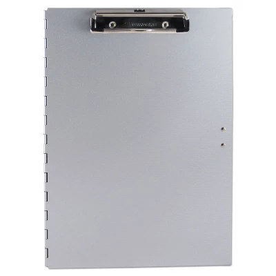 Saunders Tuffwriter Recycled Aluminum Storage Clipboard 1/2" Clip 8 1/2 X 12 Gray 45300 4 Saunders Tuffwriter Recycled Aluminum Storage Clipboard 1/2" Clip 8 1/2 X 12 Gray 45300 - Image 2
