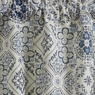 Park Designs Delft Tile Lined Valance 60" 4 Park Designs Delft Tile Lined Valance 60" - Image 2