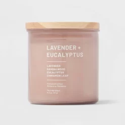 Glass Jar Lavender And Eucalyptus Candle - Threshold™ 9 Glass Jar Lavender And Eucalyptus Candle - Threshold™ -Fashion Home Decor Store GUEST 3db36f68 f2c9 4561 a858 68d6584366c0