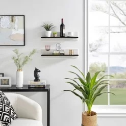 23.62" Set Of 2 Repose Display Photo Ledge Shelves - Danya B. 24 23.62" Set Of 2 Repose Display Photo Ledge Shelves - Danya B. -Fashion Home Decor Store GUEST 3de1f776 f997 4840 bc44 57bb8450cb96