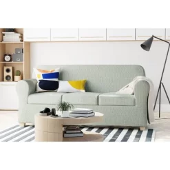 4pc Steps Stretch Sofa Slipcover - Zenna Home