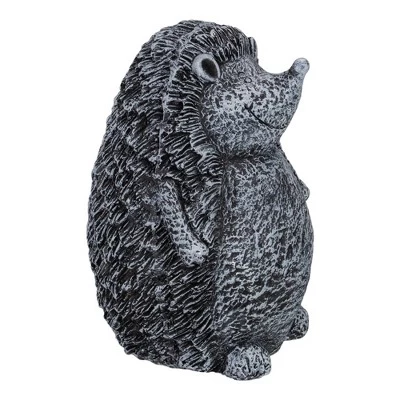 Northlight 15" Gray Standing Hedgehog Outdoor Garden Statue 4 Northlight 15" Gray Standing Hedgehog Outdoor Garden Statue - Image 2