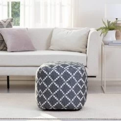 Deschutes Indoor/Outdoor Pouf - Anji Mountain -Fashion Home Decor Store GUEST 3fe46475 353d 4a86 95f7 81888edb0167