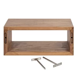 Holt Wood Wall Shelf - Kate & Laurel All Things Decor -Fashion Home Decor Store GUEST 40632b92 7320 4c61 b19b 4be25b2da61b