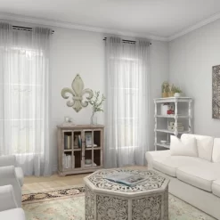 Metal Fleur De Lis Wall Decor With Distressing White - Olivia & May -Fashion Home Decor Store GUEST 431d6fbf 512c 48f9 bc69 2df1166f20de