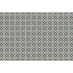 FlorArt Dwight Low Profile Easy Clean Kitchen Mat Blue/Beige - Bungalow Flooring -Fashion Home Decor Store GUEST 4436e540 6f26 47f4 affc e730c5b84a7e