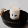 Sweet Water Decor I Do Ecru Label 9oz Clear Jar Soy Candle -Fashion Home Decor Store GUEST 45aabe97 10af 4c31 bbca ec11ef05dea9
