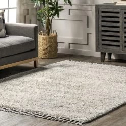 NuLOOM Brooke Shag Tasseled Area Rug -Fashion Home Decor Store GUEST 462f3850 68ba 4bdb 988e 87d93bec4640