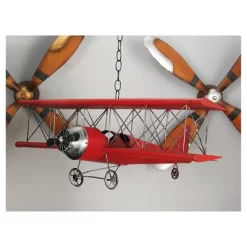 Vintage Biplane Replica (31") - Olivia & May