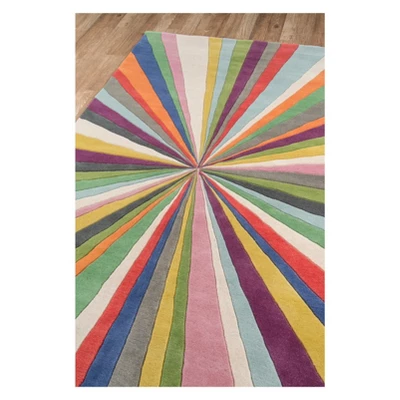 Delhi Harrington Stripe Tufted Accent Rug - Momeni 5 Delhi Harrington Stripe Tufted Accent Rug - Momeni - Image 3