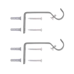 Kenney Twisted Birdcage 5/8" Standard Decorative Window Curtain Rod