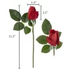 Artificial Rose Bud Bundles ? 24PC Real Touch Fake 11.5-Inch Flowers With Stems For Home Décor, Wedding, Or Bridal/Baby Showers By Pure Garden (Red) 1 Artificial Rose Bud Bundles ? 24PC Real Touch Fake 11.5-Inch Flowers With Stems For Home Décor, Wedding, Or Bridal/Baby Showers By Pure Garden (Red) -Fashion Home Decor Store GUEST 496441ae c9a9 466c 8b2f 59c8bdc1b177