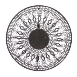 Set Of 3 Metal Plate Wall Decors With Intricate Pattern Black - Olivia & May -Fashion Home Decor Store GUEST 49f224c0 5dd8 4059 a6ca daa1242e2bab