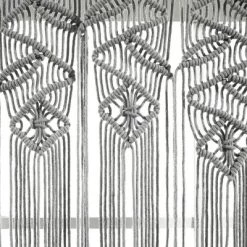 30"x40" Boho Macrame Leaf Cotton Kitchen Curtain Valance - Lush Décor -Fashion Home Decor Store GUEST 4a51f970 0eca 41dc a307 12f346bdec4f