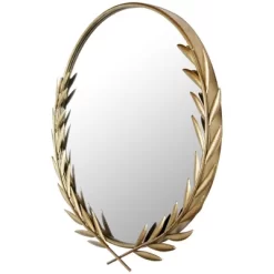 21" Emperor Grecian Round Wall Mirror Gold - Infinity Instruments 11 21" Emperor Grecian Round Wall Mirror Gold - Infinity Instruments -Fashion Home Decor Store GUEST 4ae7603a 973e 46a7 98a3 921b3c024a32