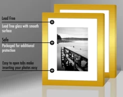 Picture Frame - Made Of MDF / Lead Free Polished Glass Horizontal And Vertical Formats For Wall And Tabletop - 8" X 10" Or 11" X 14" - Americanflat 11 Picture Frame - Made Of MDF / Lead Free Polished Glass Horizontal And Vertical Formats For Wall And Tabletop - 8" X 10" Or 11" X 14" - Americanflat -Fashion Home Decor Store GUEST 4b708beb 8dff 4813 a17a c04e98f608d7