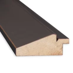 29" X 65" Non-Beveled Lara Bronze Wood Full Length Floor Leaner Mirror - Amanti Art