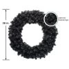 Northlight 36" Black Colorado Spruce Artificial Halloween Wreath - Unlit 2 Northlight 36" Black Colorado Spruce Artificial Halloween Wreath - Unlit -Fashion Home Decor Store GUEST 4c8f124b 6ff5 4683 a165 ffdfa7fed134