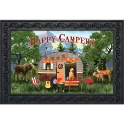 Great Outdoors Camper Fall Doormat Dog Indoor / Outdoor 30" X 18" Briarwood Lane
