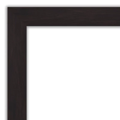 40" X 28" Non-Beveled Furniture Espresso Narrow Wall Mirror - Amanti Art 4 40" X 28" Non-Beveled Furniture Espresso Narrow Wall Mirror - Amanti Art - Image 2