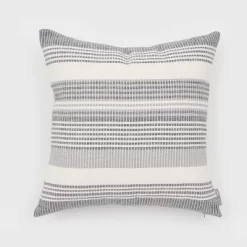 18"x18" Freja Striped Chenille Woven Square Throw Pillow - Evergrace 18 18"x18" Freja Striped Chenille Woven Square Throw Pillow - Evergrace -Fashion Home Decor Store GUEST 4d2f90d8 7d5e 40b3 bf85 6d7c82f544c3