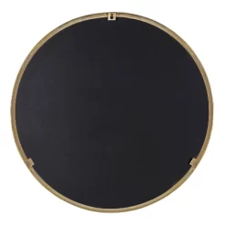 28" Rollo Round Wall Mirror Gold - Kate & Laurel All Things Decor -Fashion Home Decor Store GUEST 4e052d0f 7548 446f 98dc e9d5d8e4a248