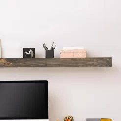 Modern Ember Vara Wood Mantel Shelf - Features Knots And Natural Distresssing -Fashion Home Decor Store GUEST 4f31e62b 57b2 4e28 9552 682ee34d8c04