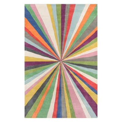 Delhi Harrington Stripe Tufted Accent Rug - Momeni 7 Delhi Harrington Stripe Tufted Accent Rug - Momeni - Image 5