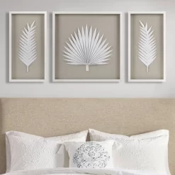 3pc Sabal Palm Rice Paper Framed Shadow Box Set Off White - Madison Park 23 3pc Sabal Palm Rice Paper Framed Shadow Box Set Off White - Madison Park -Fashion Home Decor Store GUEST 51ef197d da92 47d8 a8f8 339e3a7241f1