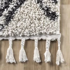 NuLOOM Amanda Moroccan Chevron Tassel Area Rug -Fashion Home Decor Store GUEST 5239cd1f 7949 4adb 8804 7db143d5709f