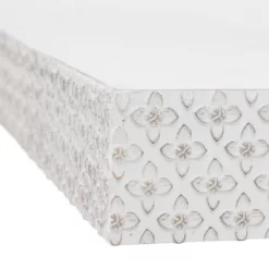 Small Embossed Wood Floating Decorative Wall Shelf White - American Art Decor 8 Small Embossed Wood Floating Decorative Wall Shelf White - American Art Decor -Fashion Home Decor Store GUEST 5625bd67 d18e 4d83 8644 6d407b56f919