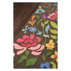 2'3"x8' Floral Tufted Runner Brown - Momeni 10 2'3"x8' Floral Tufted Runner Brown - Momeni -Fashion Home Decor Store GUEST 5637044a 360f 4520 8d34 6156dbad73bb