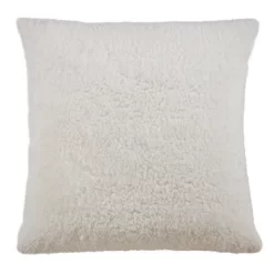 Saro Lifestyle Square Decorative Pillow Cover, Red, 17"