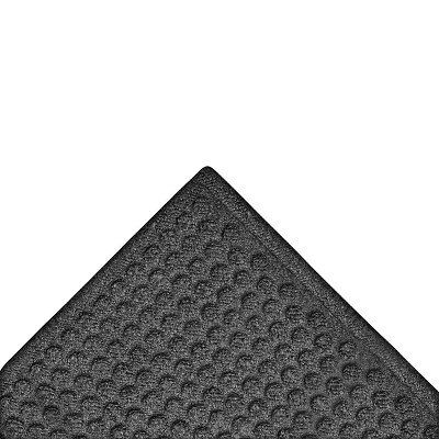 3'x5' Solid Dotted Doormat Black - HomeTrax 4 3'x5' Solid Dotted Doormat Black - HomeTrax - Image 2