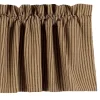 Home Collections By Raghu York Ticking Black Valance, 72x15.5 -Fashion Home Decor Store GUEST 5719c8b0 6539 4a94 bb98 7f51a706c25a