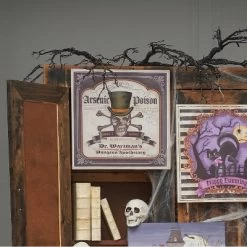 Gallerie II Dr. Wartman'S 3D Poison Skeleton Halloween Wall Art Decor Decoration 15.75 X 0.98 X 15.75 Inches. -Fashion Home Decor Store GUEST 57f7b693 6644 40cd abd9 ee1ab08dbbb8