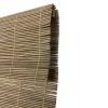 36" X 72" Outdoor Imperial Matchstick Rayon From Bamboo Cord-Free Natural Rollup Blinds Driftwood - Radiance