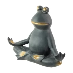 Northlight 12.25" Frog In Lotus Yoga Position Garden Statue -Fashion Home Decor Store GUEST 58bb7249 a9b4 4c0c a3b4 11e71262fc34