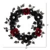 Nearly Natural 24” Eyeball Rose Halloween Artificial Wreath -Fashion Home Decor Store GUEST 58e3c6e5 0cae 4a1b 8640 eeb29e5a4e9f