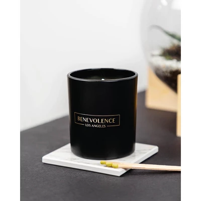 Benevolence LA Premium All Natural Soy Candles In Matte Black Glass Jar 6 Benevolence LA Premium All Natural Soy Candles In Matte Black Glass Jar - Image 4
