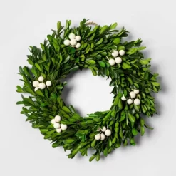 10.5" Preserved Boxwood Wreath - Sugar Paper™ + Target -Fashion Home Decor Store GUEST 59c5328b dd31 4a5b 9d24 31581a588205