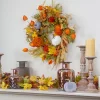 Northlight Velvet Pumpkins And Wheat Artificial Fall Harvest Wreath - 24-Inch, Unlit 2 Northlight Velvet Pumpkins And Wheat Artificial Fall Harvest Wreath - 24-Inch, Unlit -Fashion Home Decor Store GUEST 5b08b7f0 47f0 4dc8 ab9b ba731b623f4d
