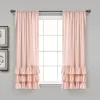 Home Boutique Allison Ruffle Window Curtain Panels Blush 40X63 Set 2 Home Boutique Allison Ruffle Window Curtain Panels Blush 40X63 Set -Fashion Home Decor Store GUEST 5b9be004 59f7 4f98 bb83 4f33fb42a822