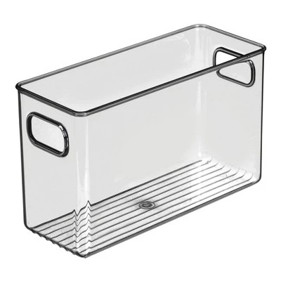 MDesign Plastic Home Office Storage Organizer, 16" Long, 4 Pack 8 MDesign Plastic Home Office Storage Organizer, 16" Long, 4 Pack - Image 6