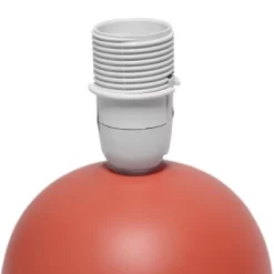 8.66" 2pk Petite Ceramic Orb Base Bedside Table Lamps With Matching Tapered Drum Shade Orange - Creekwood Home 14 8.66" 2pk Petite Ceramic Orb Base Bedside Table Lamps With Matching Tapered Drum Shade Orange - Creekwood Home -Fashion Home Decor Store GUEST 5d19d66b e58e 46ed b02f 7170cc7cf35b