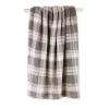 50"x60" Farmhouse Plaid Plush Throw Blanket - Design Imports