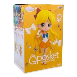 Banpresto Sailor Moon Eternal Q Posket Action Figure | Super Sailor Venus (Version A)
