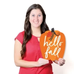 Big Dot Of Happiness Fall Pumpkin - Hanging Porch Halloween Or Thanksgiving Party Outdoor Decorations - Front Door Decor - 1 Piece Sign -Fashion Home Decor Store GUEST 5e574a7b 3836 4f1a a975 5765075003db